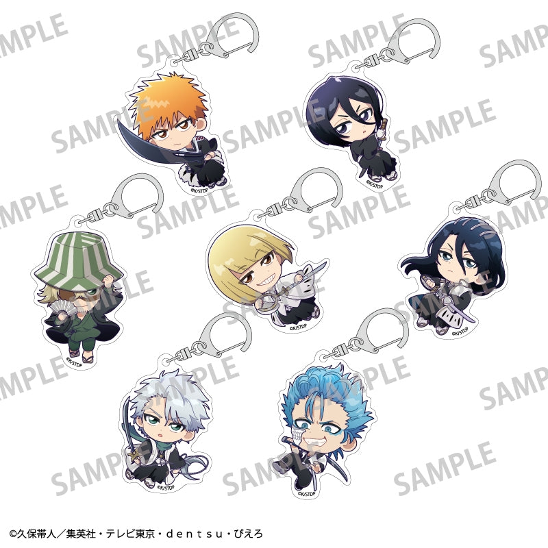 (1BOX=7)(Goods - Keychain) TV Anime Bleach: Thousand-Year Blood War Trading Acrylic Keychain/Okkochi
