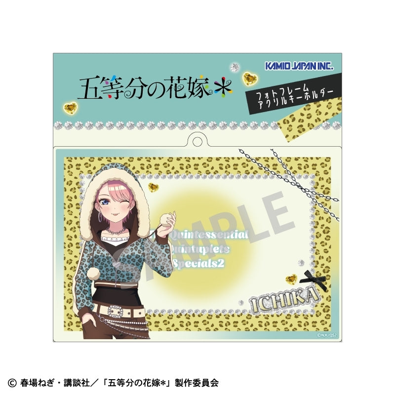 (Goods - Keychain) The Quintessential Quintuplets＊ Photo Frame Keychain Ichika Nakano/Mint Chocolate GAL