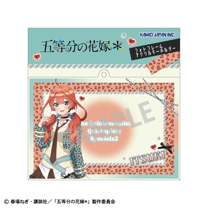 (Goods - Keychain) The Quintessential Quintuplets＊ Photo Frame Keychain Itsuki Nakano/Mint Chocolate GAL