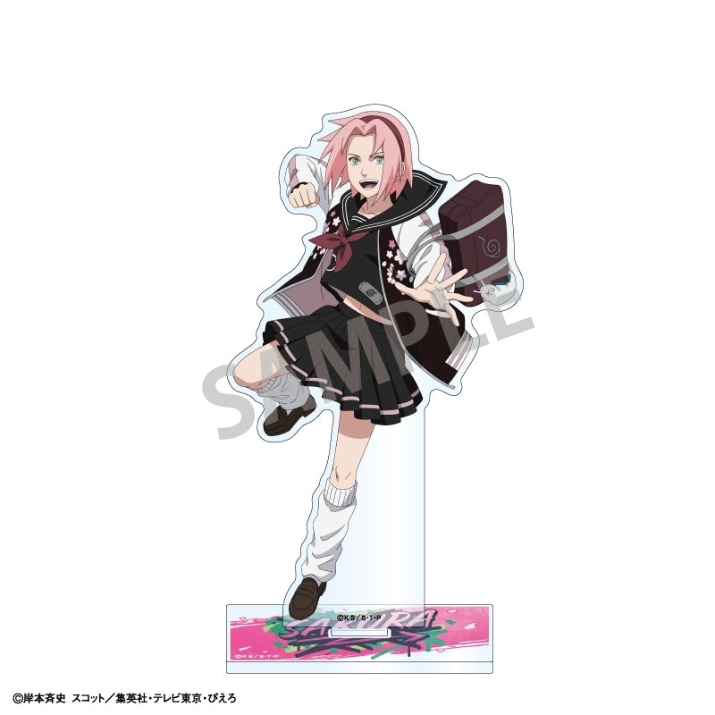 (Goods - Acrylic Stand) NARUTO Shippuden Acrylic Stand Sakura Haruno/Academy (animate Advance Sales)