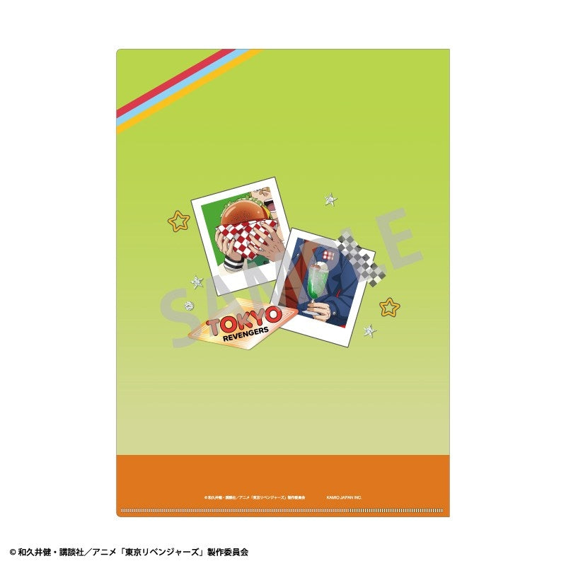 (Goods - Clear File) Tokyo Revengers A4 Single Clear File Takemichi Hanagaki & Manjiro Sano/Welcome diner
