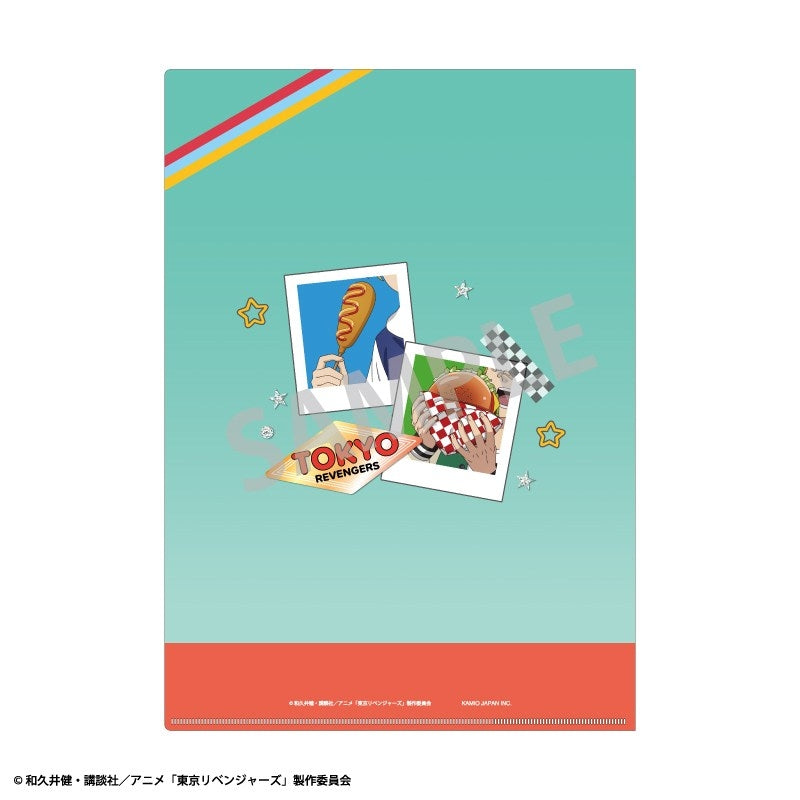 (Goods - Clear File) Tokyo Revengers A4 Single Clear File Takemichi Hanagaki & Chifuyu Matsuno/Welcome diner