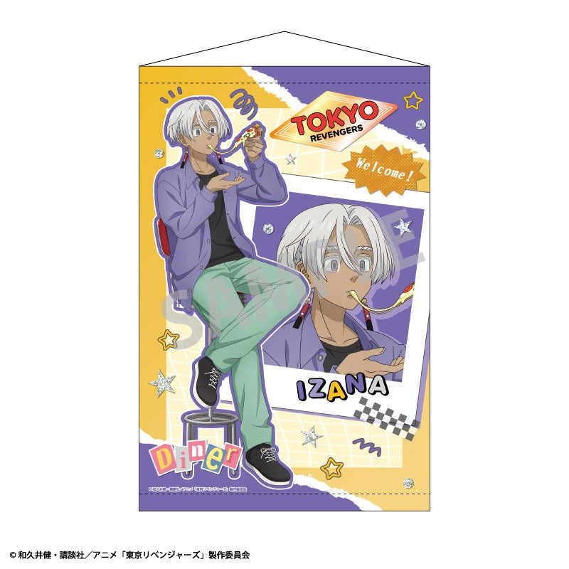 (Goods - Tapestry) Tokyo Revengers B2 Tapestry Izana Kurokawa/Welcome diner