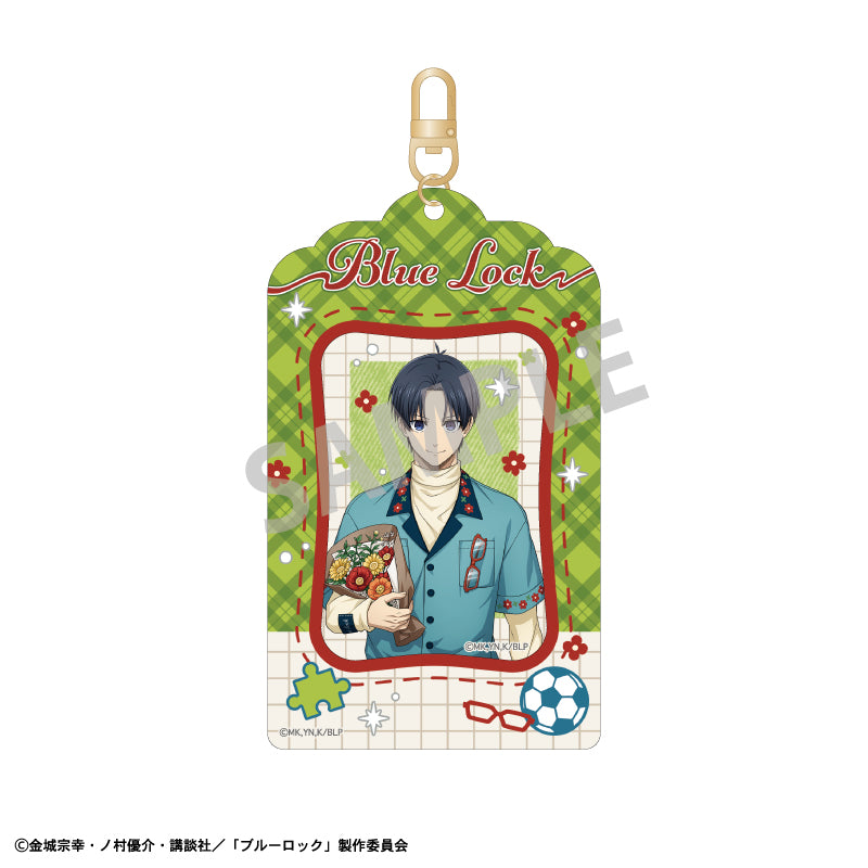(Goods - Card Case) Blue Lock Soft Card Case Yoichi Isagi / Country Fashion
