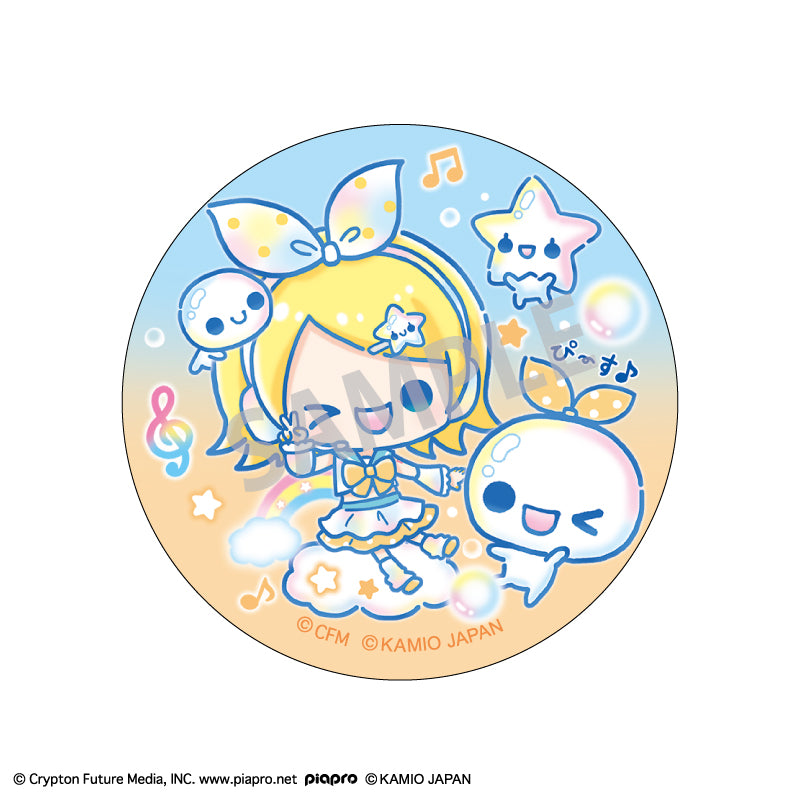 (1BOX=6)(Goods - Badge) Hatsune Miku x Pukupuku Awawa-chan Trading Button Badge