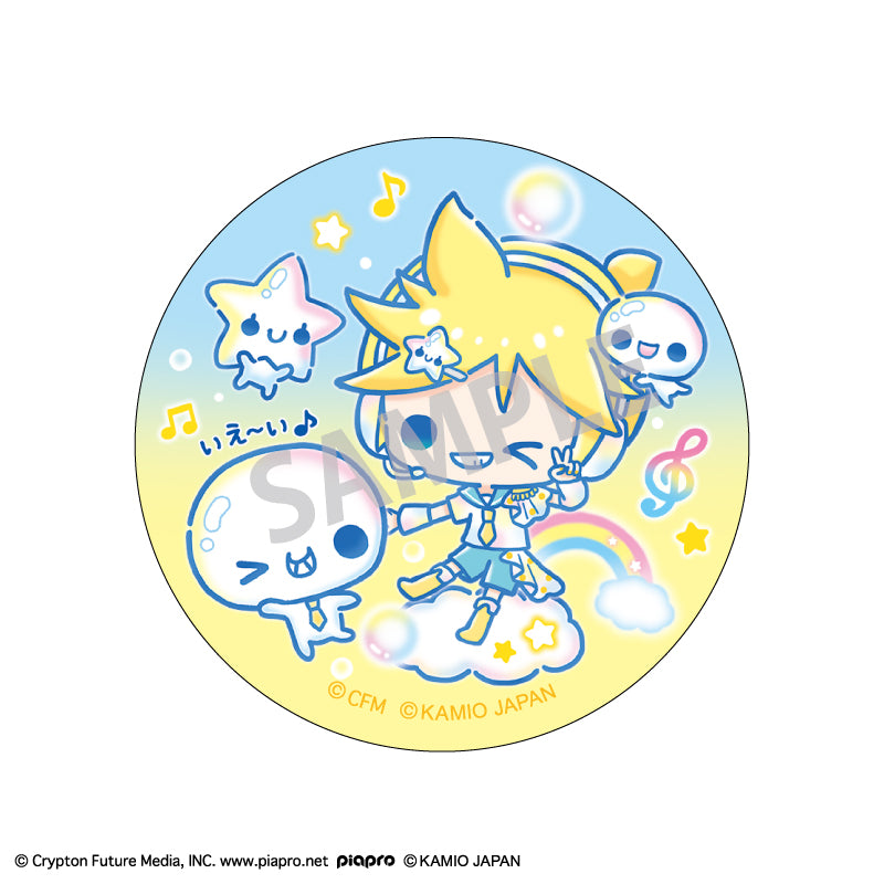 (1BOX=6)(Goods - Badge) Hatsune Miku x Pukupuku Awawa-chan Trading Button Badge
