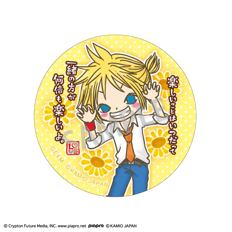 (1BOX=6)(Goods - Badge) Hatsune Miku x LOVE TOMO Trading Button Badge