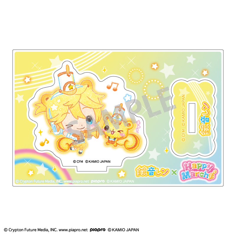 (Goods - Acrylic Stand) Hatsune Miku x Happy March Mini Acrylic Stand Kagamine Len