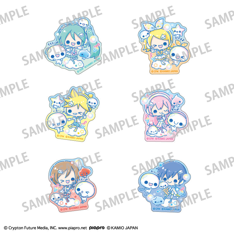 (Goods - Sticker) Hatsune Miku x Pukupuku Awawa-chan Sticker Flakes