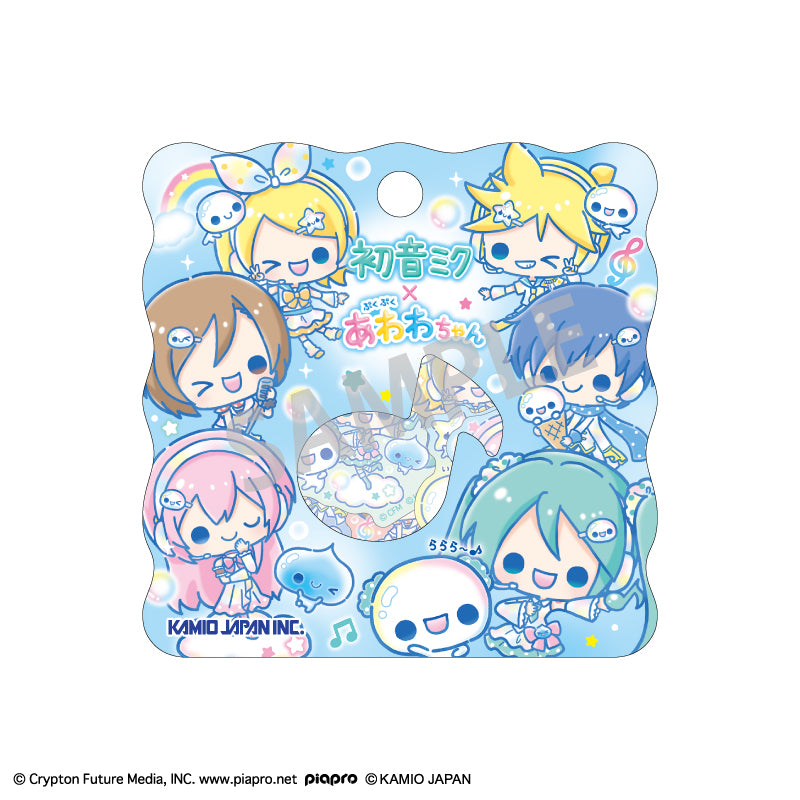 (Goods - Sticker) Hatsune Miku x Pukupuku Awawa-chan Sticker Flakes