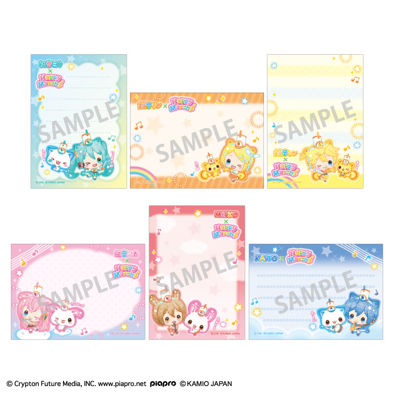 (Goods - Memo Pad) Hatsune Miku x Happy March Patapata Memo
