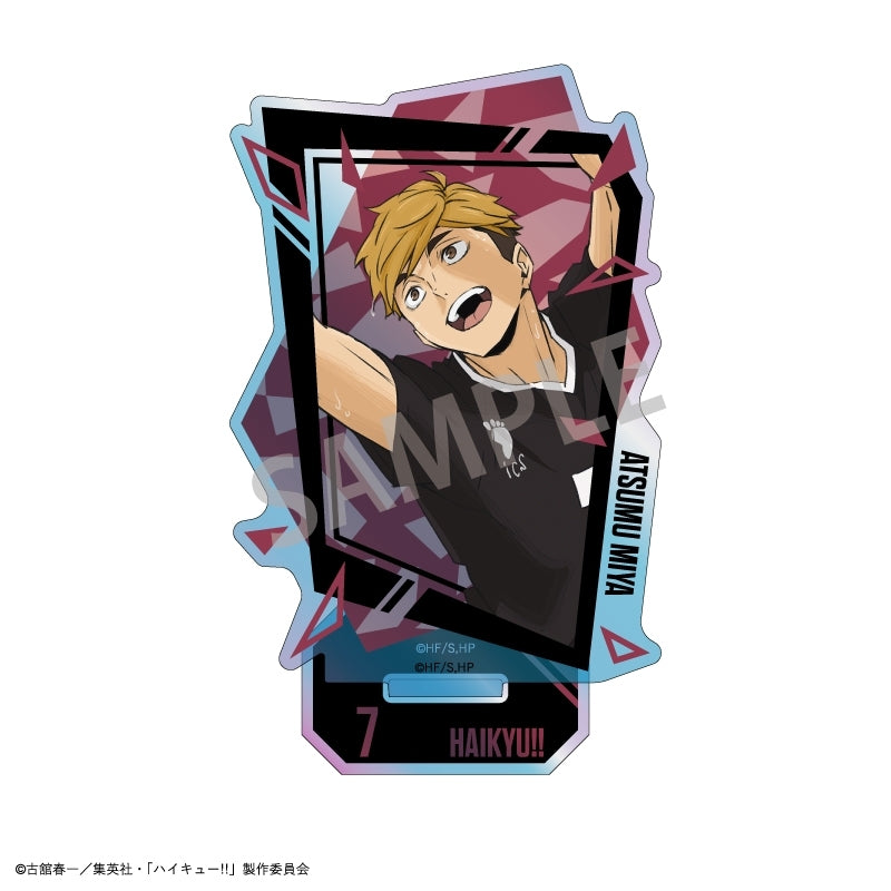 (Goods - Acrylic Stand) Haikyu!! Iridescent Acrylic Stand Atsumu Miya