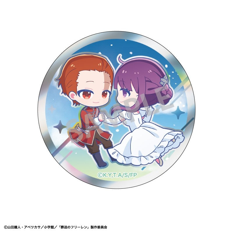 (Goods - Badge) Frieren: Beyond Journey's End Trading Iridescent Button Badge/Okkochi 2