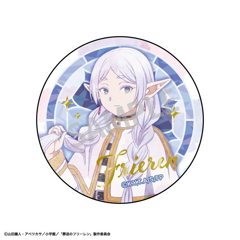 (Goods - Badge) Frieren: Beyond Journey's End Trading Foil-stamped Button Badge/Kamiani TOUCH2