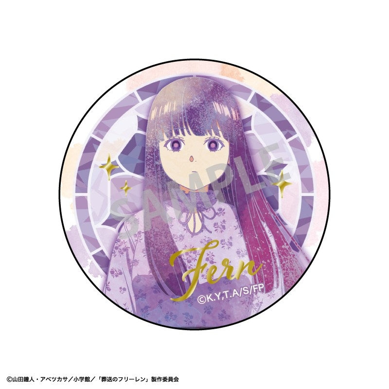 (Goods - Badge) Frieren: Beyond Journey's End Trading Foil-stamped Button Badge/Kamiani TOUCH2