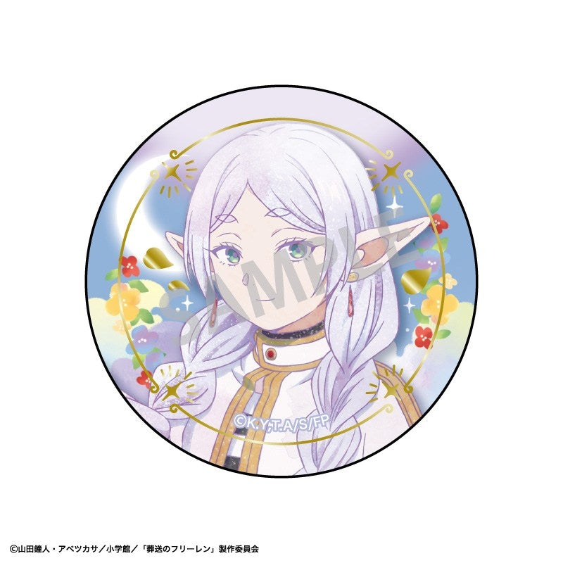 (Goods - Badge) Frieren: Beyond Journey's End Trading Foil-stamped Button Badge/Kamiani TOUCH2