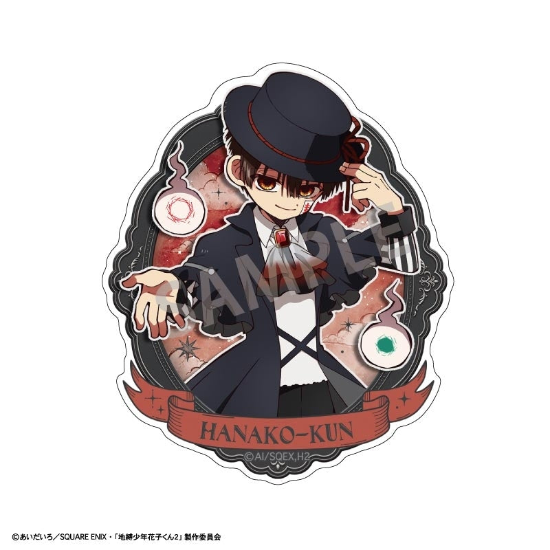 (Goods - Sticker) TV Anime Toilet-Bound Hanako-kun 2 Mini Decorative Sticker Hanako-kun/Gothic Style (animate Advance Sales)