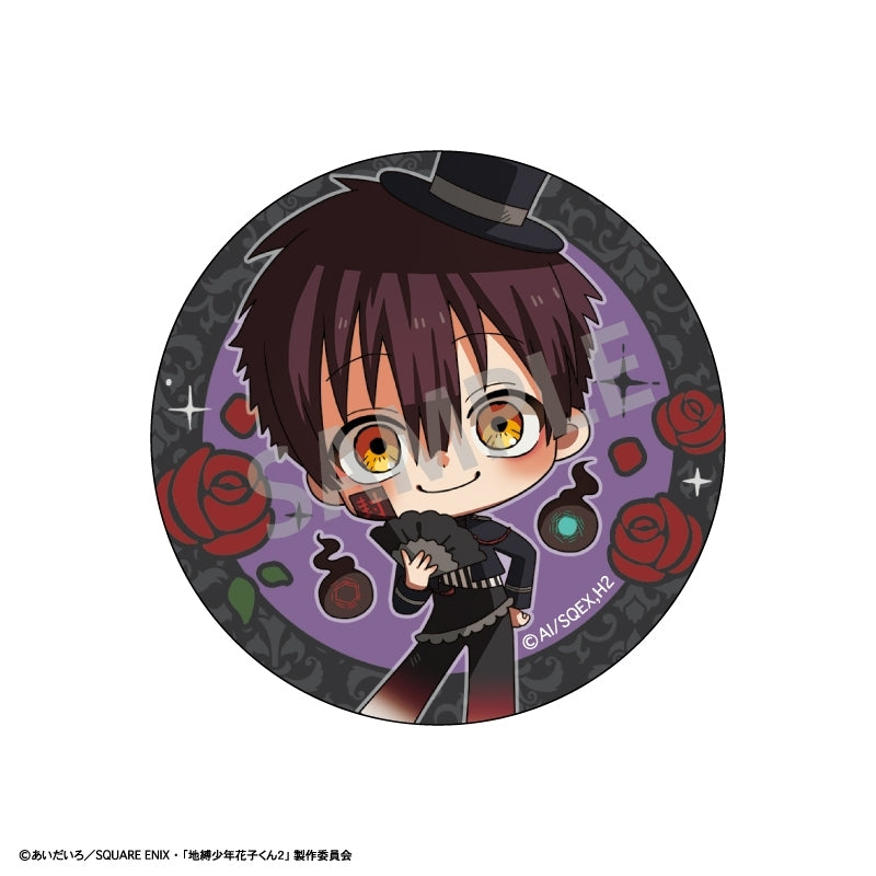 (1BOX=6)(Goods - Badge) TV Anime Toilet-Bound Hanako-kun 2 Trading Button Badge/Gothic Style Exclusive Art (animate Advance Sales)