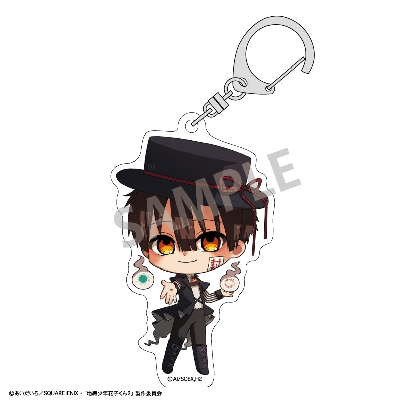 (1BOX=6)(Goods - Keychain) TV Anime Toilet-Bound Hanako-kun 2 Trading Acrylic Keychain/Gothic Style Exclusive Art (animate Advance Sales)