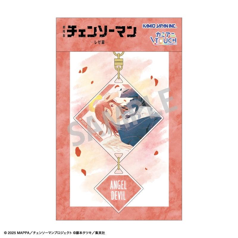 (Goods - Keychain) Chainsaw Man – The Movie: Reze Arc Two Piece Acrylic Keychain Angel Devil/Floating/KAMIANI TOUCH