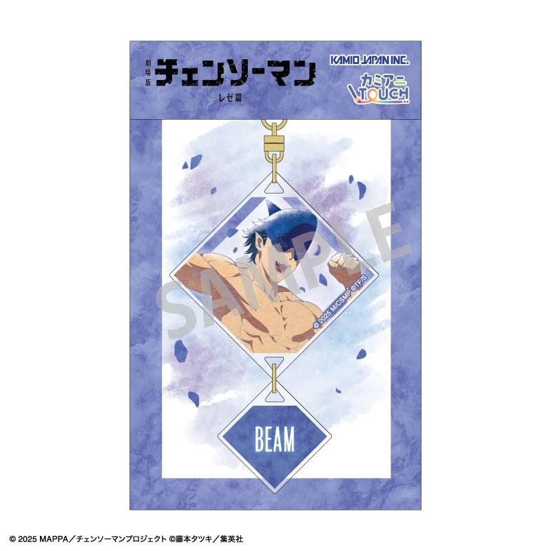 (Goods - Keychain) Chainsaw Man – The Movie: Reze Arc Two Piece Acrylic Keychain Beam/Floating/KAMIANI TOUCH