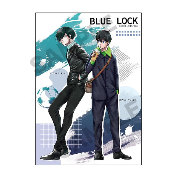 (Goods - Ornaments) Blue Lock Canvas Art Simple