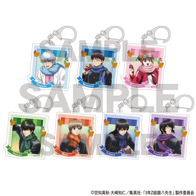 (1BOX=7)(Goods - Keychain) 3-Z GINPACHI SENSEI Trading Acrylic Keychain (Baked sweet potato)