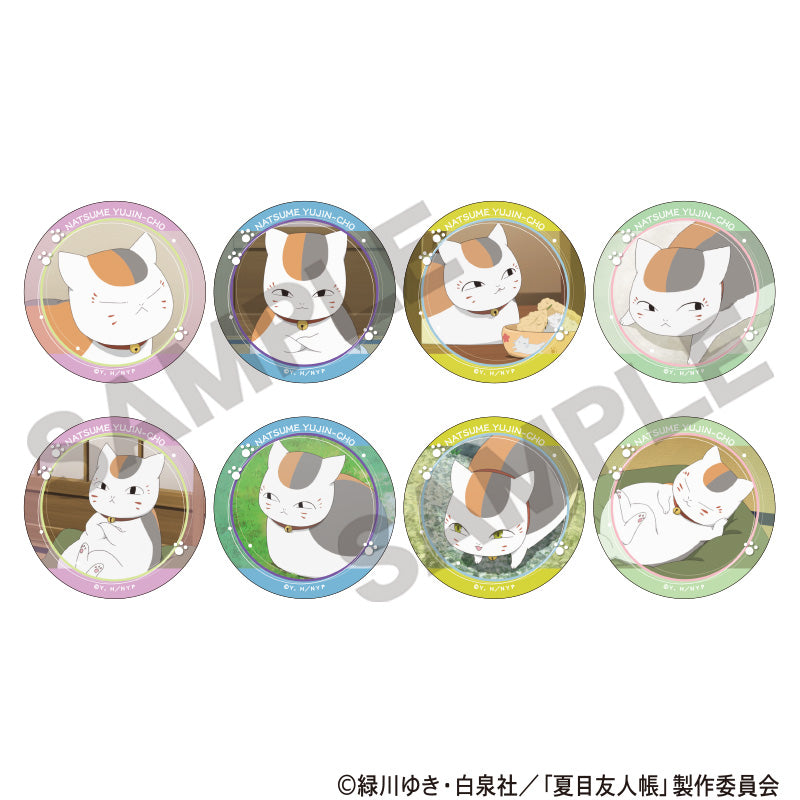 (1BOX=8)(Goods - Badge) Natsume's Book of Friends (Natsume Yuujinchou) Trading Button Badge