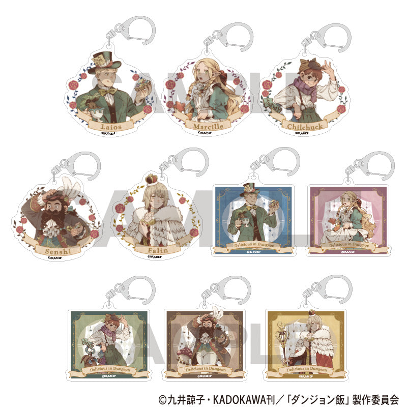 (1BOX=10)(Goods - Key Chain) Delicious in Dungeon Trading Acrylic Key Chain (Fairy Tale)