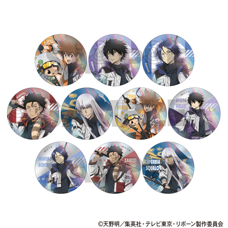 (1BOX=10)(Goods - Badge) REBORN! Trading Metal Button Badge (Flag)