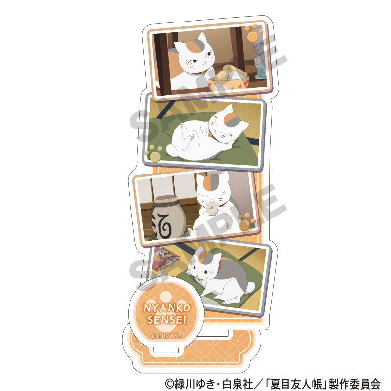 (Goods - Acrylic Stand) Natsume's Book of Friends (Natsume Yuujinchou) Acrylic Stand Nyanko Sensei Anime Still
