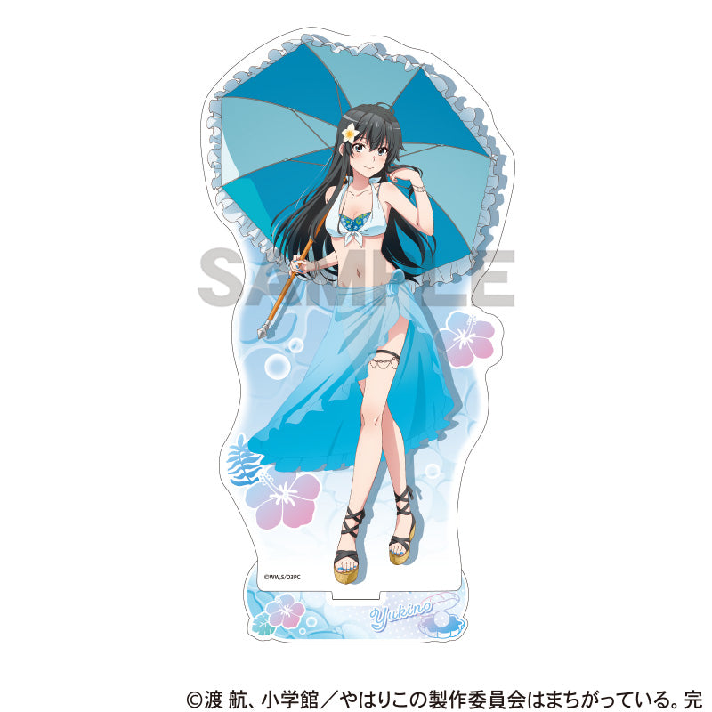 (Goods - Acrylic Stand) My Teen Romantic Comedy SNAFU Acrylic Stand Yukino Yukinoshita (Swimsuit Parasol)