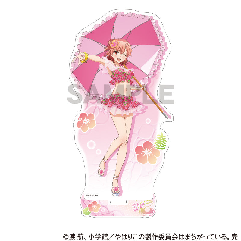 (Goods - Acrylic Stand) My Teen Romantic Comedy SNAFU Acrylic Stand Yui Yuigahama (Swimsuit Parasol)