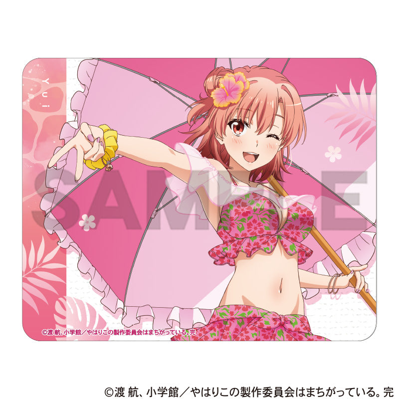 (Goods - Mousepad) My Teen Romantic Comedy SNAFU Mousepad Yui Yuigahama (Swimsuit Parasol)