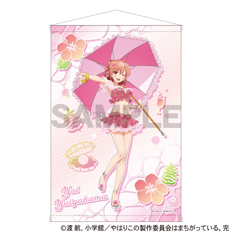 (Goods - Tapestry) My Teen Romantic Comedy SNAFU B2 Tapestry Yui Yuigahama (Swimsuit Parasol)