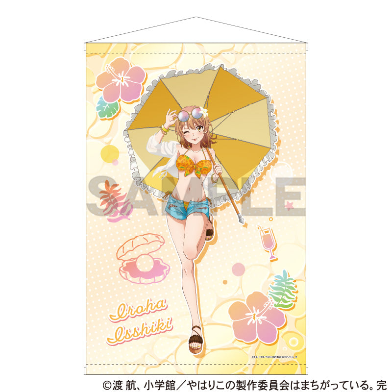 (Goods - Tapestry) My Teen Romantic Comedy SNAFU B2 Tapestry Iroha Isshiki (Swimsuit Parasol)
