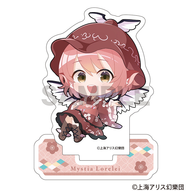 (Goods - Acrylic Stand) Touhou Project Mini Acrylic Stand Mystia Lorelei Chibi 2025 Spring