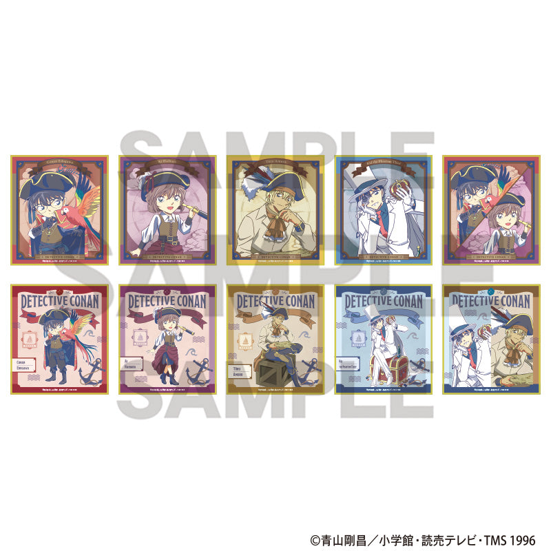 (1BOX=10)(Goods - Art Board) Detective Conan Trading Mini Art Board Sailor CruPallet