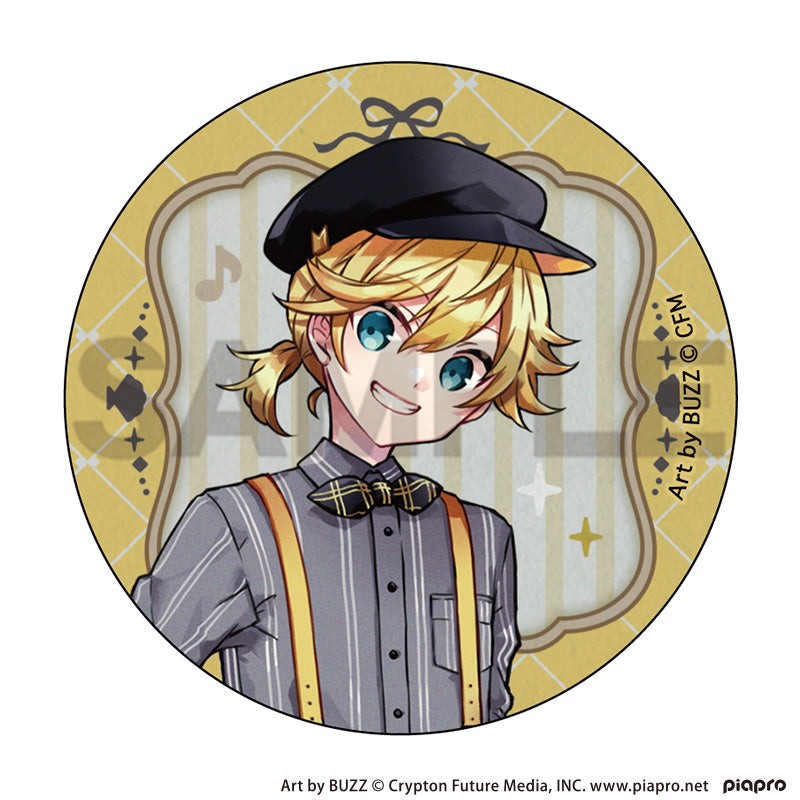 (1BOX=7)(Goods - Badge) Hatsune Miku Trading Glitter Button Badge Retoro☆Kobe 2025