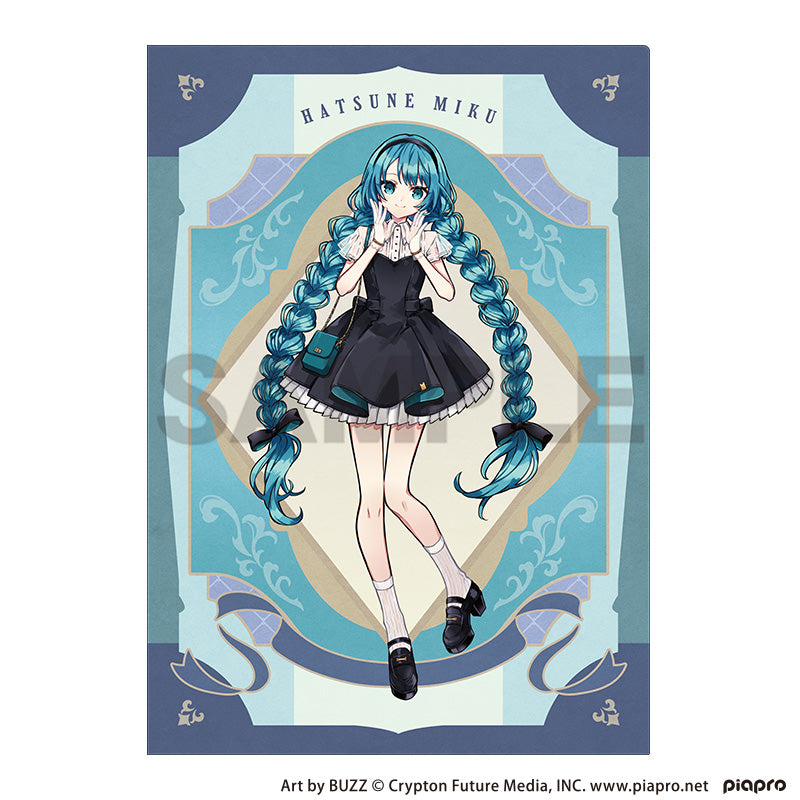 (Goods - Clear File) Hatsune Miku Single Clear File Hatsune Miku Retoro☆Kobe 2025