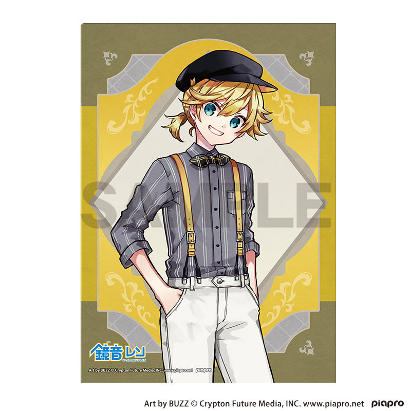 (Goods - Clear File) Hatsune Miku Single Clear File Kagamine Len Retoro☆Kobe 2025