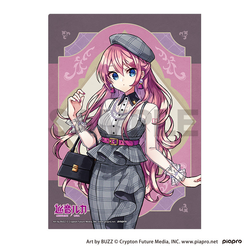 (Goods - Clear File) Hatsune Miku Single Clear File Megurine Luka Retoro☆Kobe 2025