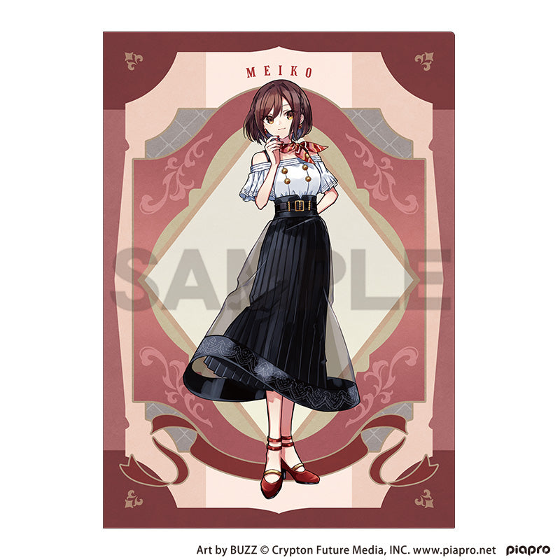 (Goods - Clear File) Hatsune Miku Single Clear File MEIKO Retoro☆Kobe 2025