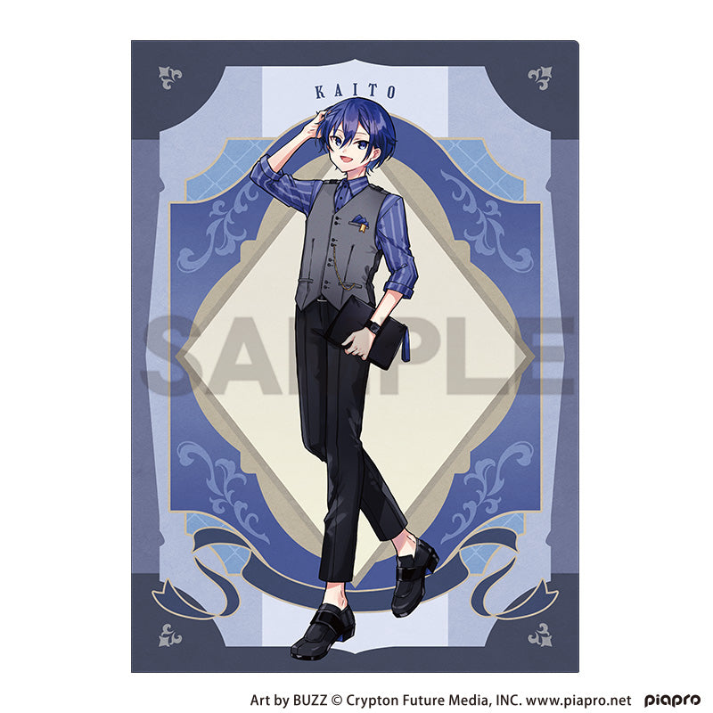 (Goods - Clear File) Hatsune Miku Single Clear File KAITO Retoro☆Kobe 2025