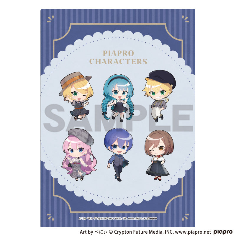 (Goods - Clear File) Hatsune Miku Single Clear File Retoro☆Kobe 2025 Chibi
