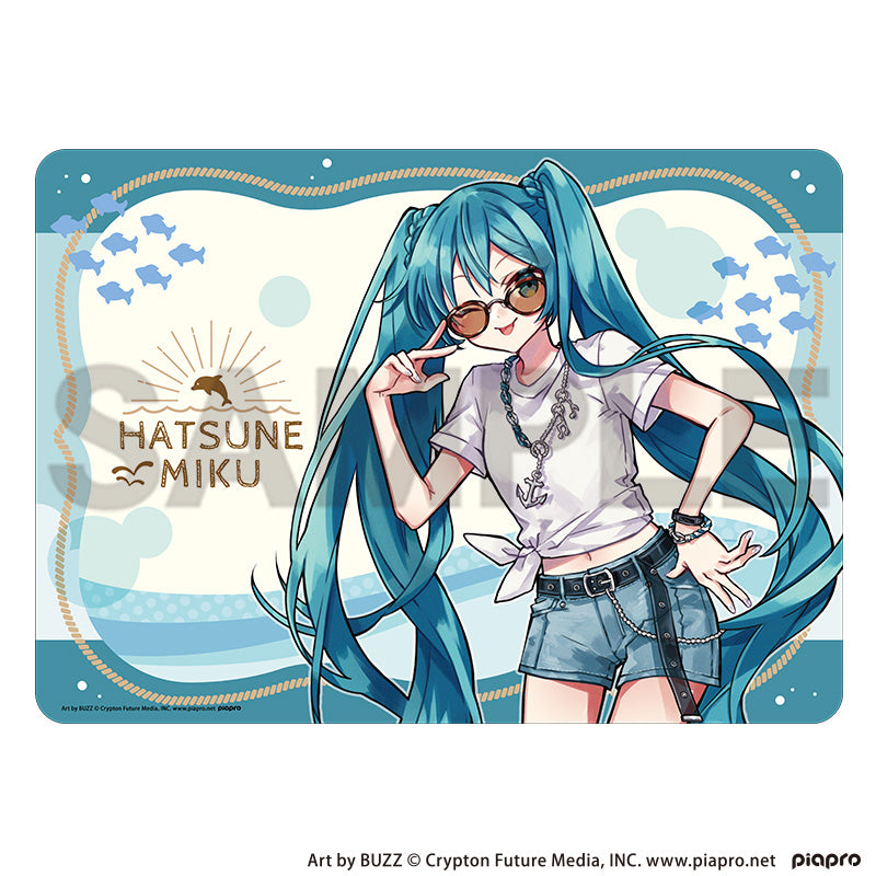 (Goods - Mat) Hatsune Miku Rubber Mat Hatsune Miku Marine☆Kobe 2025