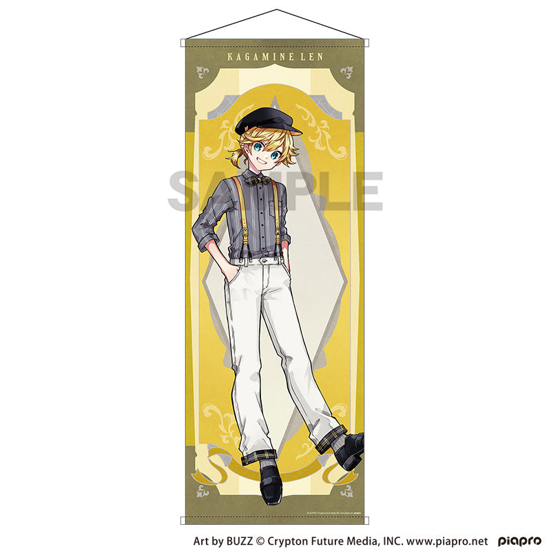 (Goods - Tapestry) Hatsune Miku Life Size Tapestry Kagamine Len Retoro☆Kobe 2025