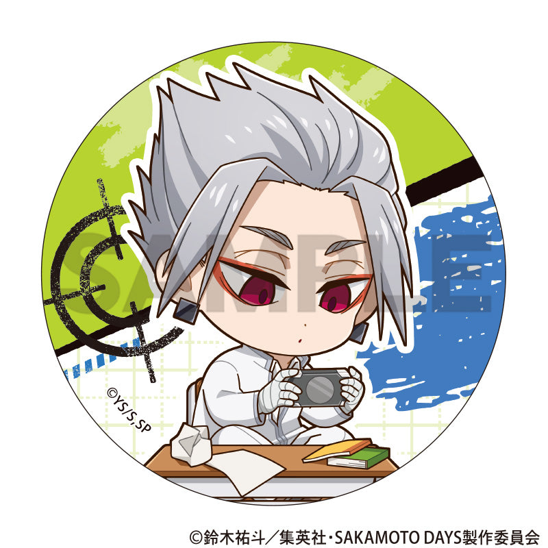 (Goods - Badge) SAKAMOTO DAYS Button Badge Gaku Puchikura