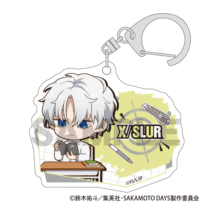 (Goods - Keychain) SAKAMOTO DAYS Acrylic Keychain X (Slur) Puchikura