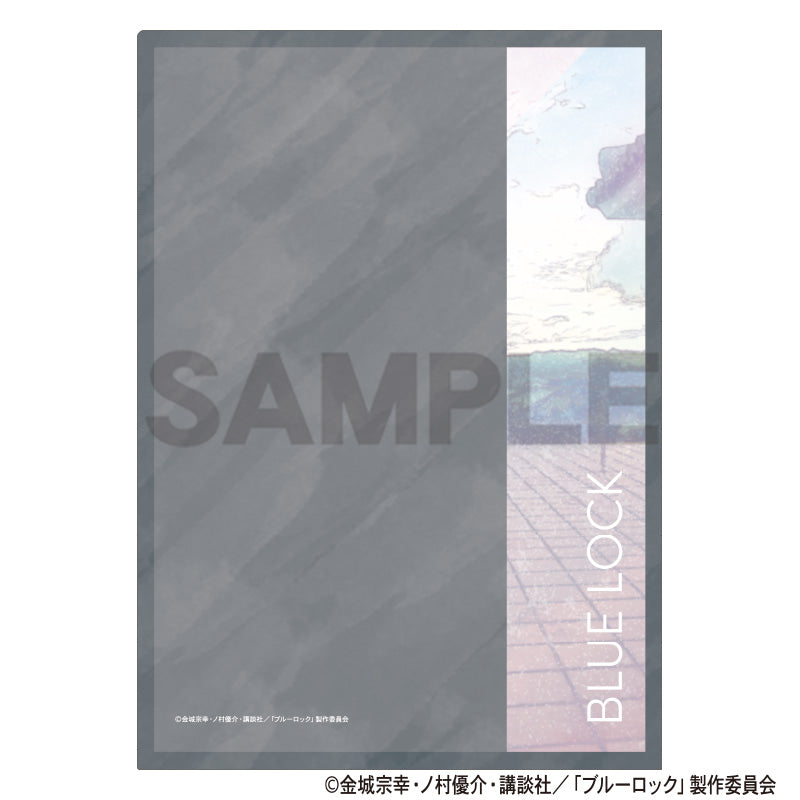 (Goods - Clear File) Blue Lock Single Clear File Gray Holiday Glasses Nuance Color